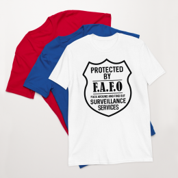 FAFO Short-Sleeve White T-Shirt