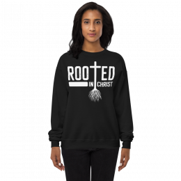 Rooted Unisex fleece sweatshirt
