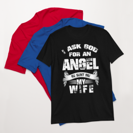 Angel/Wife Short-Sleeve Unisex T-Shirt